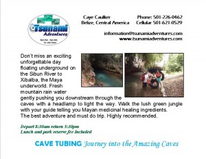 Tsunami Adventures Cave Tubing 